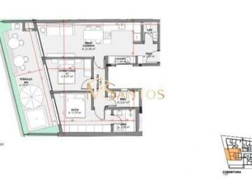 Apartamento · 69m² · 2 Quartos · 1 Vaga · Apartamento à venda no bairro Jurerê Internacional - Florianópolis/SC