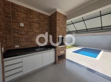 Casa · 174m² · 3 Quartos · 2 Vagas · Casa em condomínio com 3 suítes e lazer completo para alugar em Piracicaba