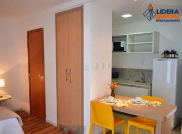 Foto 01 · Apartamento no Capuchinhos, Mobiliado, 1 Suíte, Armários Planejados, para Venda, no Únic Apart Hotel