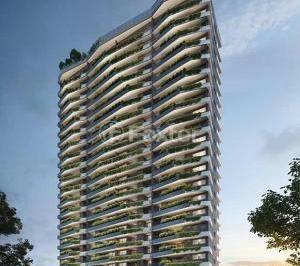 predio-moderno-com-fachada-verde-e-design-diferenciado · Apartamento, 1 dormitórios, 39.68 m², em Vila Olímpia