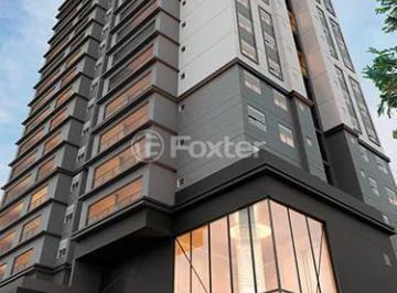 fachada-moderna-de-edificio-alto · Apartamento, 1 dormitórios, 84 m², em Vila Dom Pedro I