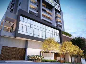 predio-moderno-com-fachada-de-vidro-e-concreto · Apartamento, 1 dormitórios, 29.38 m², em Vila Pompéia