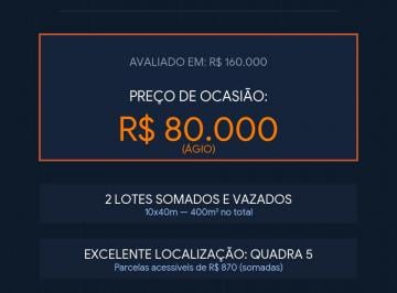 Terreno , · OPORTUNIDADE DE OCASIÃO NO JARDIM EUROPA – FORMOSA (GO)