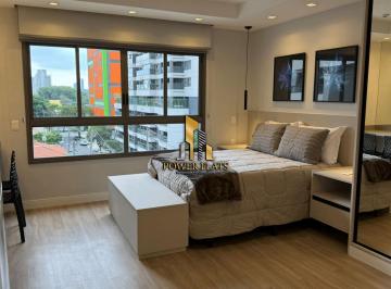 Apartamento de 1 quarto, São Paulo · Flat mobiliado 1 dormitório 30 m² no Brooklin próximo ao Metrô Eucaliptos e Shopping Ibirapuera
