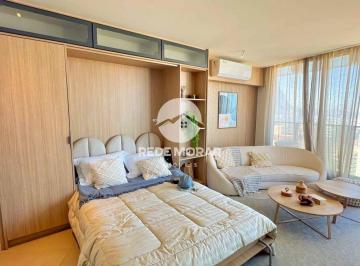 Apartamento · 40m² · 1 Quarto · 1 Vaga · Niemeyer 360° Residences - Studio mobiliado a venda na Barra da Tijuca, 40 m² | Niemeyer 360°