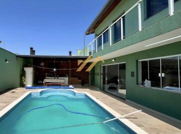 Casa · 222m² · 3 Quartos · 4 Vagas · Sobrado com 3 suítes, 222 m² à venda - Jardim Santiago, Indaiatuba/SP
