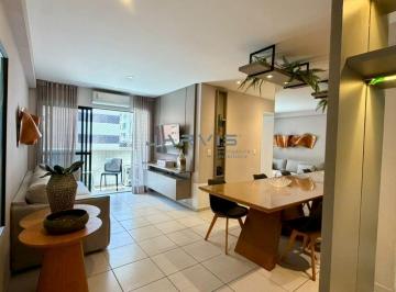 Apartamento · 65m² · 2 Quartos · 1 Vaga · Alugo apartamento com 2 quartos totalmente mobiliado na Ponta Verde - 4.750,00