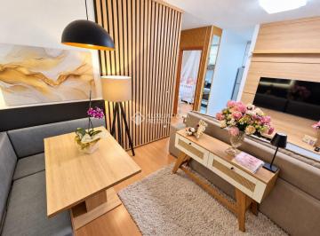 Apartamento · 43m² · 2 Quartos · 1 Vaga · Apartamento mobiliado com 2 dormitórios e piscina em Areias