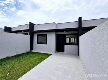 Casa · 55m² · 2 Quartos · 1 Vaga · Casa Nova para Locação de 02 Dormitórios no Bairro Gralha Azul em Fazenda Rio Grande PR - Rua Juca K