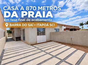 Casa · 78m² · 3 Quartos · Casa na Barra do Saí á 870 metros da praia em Itapoá SC!