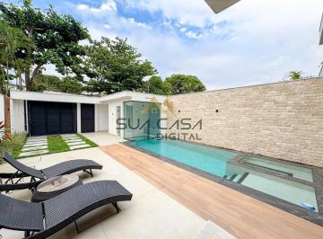 Casa · 433m² · 4 Quartos · 3 Vagas · Barra da Tijuca | Casa Moderna, mobiliada com 4 quartos, sendo 4 suítes no Condomínio Riomar