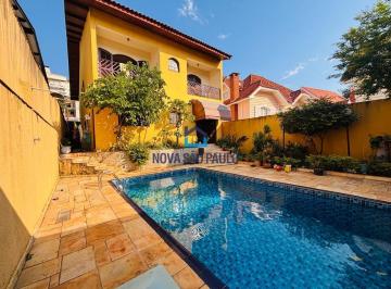 Casa · 393m² · 4 Quartos · 3 Vagas · Sobrado residencial com piscina e churrasqueira à venda em Santo Amaro