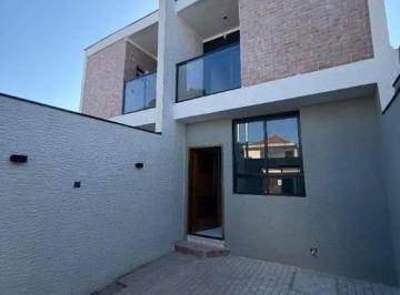 Foto 1 · Sobrado novo frontal com 2 suítes, sacada, 1 vaga à venda, 80 m² por R$ 560.000 - Jardim Três Marias