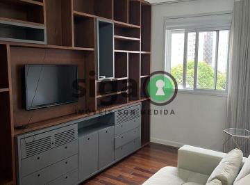 Apartamento · 96m² · 2 Quartos · 2 Vagas · Apto para locação com 96m² no Itaim Bibi, Mobiliado, com 2 quartos sendo 1 suíte, 2 vagas