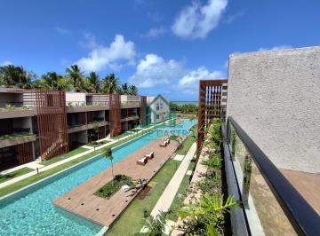 Apartamento · 123m² · 2 Quartos · Apartamento Duplex Vista Mar da Praia de Tatuamunha, 2 Suítes, Rooftop, 123m² com Varanda Gourmet -