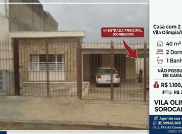 Casa · 40m² · 2 Quartos · Casa para alugar no bairro Vila Olímpia - Sorocaba/SP