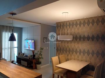 Apartamento · 68m² · 2 Quartos · 1 Vaga · Apartamento 2 Dormitórios, Cozinha em Conceito Aberto, Porcelanato e Garagem na Encruzilhada – Santo