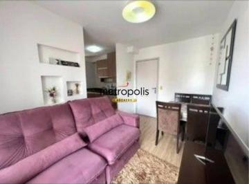 Sala · Apartamento com 2 dormitórios à venda, 48 m² por R$ 235.000,00 - Vila João Ramalho - Santo André/SP