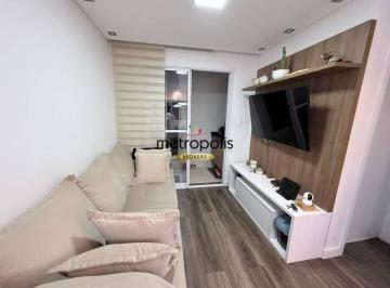 Sala · Apartamento com 2 dormitórios à venda, 77 m² por R$ 445.000,00 - Vila Conceição - Diadema/SP