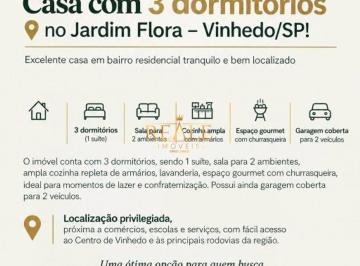 dc34d757750b40ee82cab7f3332a54d356f4909a · Casa com 3 dormitórios para alugar, 200 m² por R$ 5.849/mês - Jardim Flora - Vinhedo/SP
