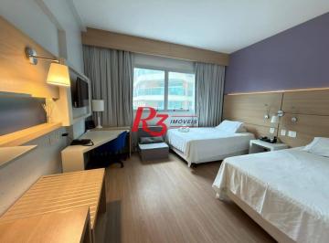 80035ab74d94dd457c841fc9c9c903108fad140e · Flat com 1 dormitório à venda, 25 m² por R$ 415.000,00 - Gonzaga - Santos/SP