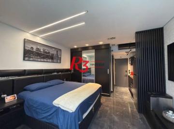 5852584840d539885515f995bc77dff48b64d06c · Studio com 1 dormitório à venda, 30 m² por R$ 460.000,00 - Gonzaga - Santos/SP