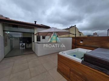 77d3a94b237ad8e960601e0ef6dbe3c1fc9dc7f7 · Cobertura com 2 dormitórios, 88 m² - venda ou aluguel - Campestre - Santo André/SP