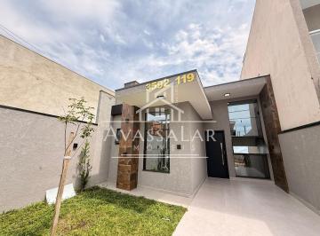 Casa · 60m² · 2 Quartos · 1 Vaga · Casa de alto padrão com 3 dormitórios à venda, Estados - Fazenda Rio Grande PR
