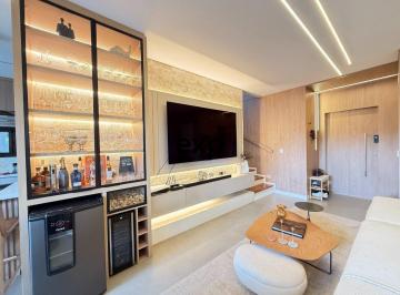 Casa · 138m² · 3 Quartos · 2 Vagas · Casa à venda no Condomínio Natus Home, em Barão Geraldo - 3 suítes, piscina climatizada e área gourm
