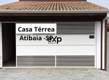 Casa · 100m² · 3 Quartos · 2 Vagas · CASA TÉRREA EM ATIBAIA 3 DORMS COM GARAGEM PARA 2 CARROS - REGIÃO PRÓXIMA A COMÉRCIO E FÁCIL ACESSO