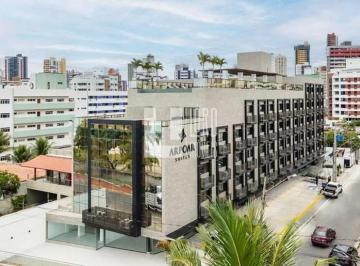 Apartamento · 17m² · 1 Quarto · Flat mobiliado à venda com 1 suíte no Arpoar Suítes em Manaíra