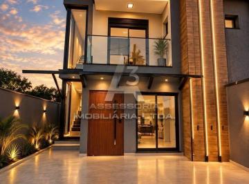 Casa · 125m² · 3 Quartos · 3 Vagas · Sobrado geminado com 3 dormitórios no Residencial Algarve
