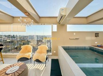 Apartamento de 4 quartos, Curitiba · Ed Vizione - Cobertura finamente mobiliada com piscina 4 quartos no Vila Izabel