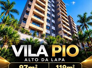 Apartamento de 3 quartos, São Paulo · Apartamento à venda alto da Lapa 97 m² com 3 quartos sendo 3 suítes 2 vagas demarcada Villa Pio