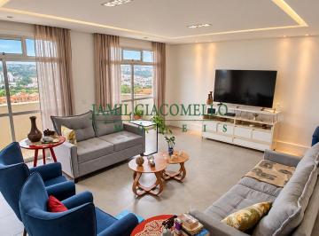 Apartamento de 3 quartos,  · Apartamento à venda em Jundiaí - Edifício Mediterrâneo - Centro - AU: 188m² - 3 Suítes, 3 Vagas!