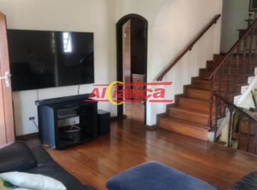 Casa · 360m² · 5 Quartos · 4 Vagas · Sobrado individual 360,00m², com 5 quartos para locação em Parque Renato Maia - Guarulhos