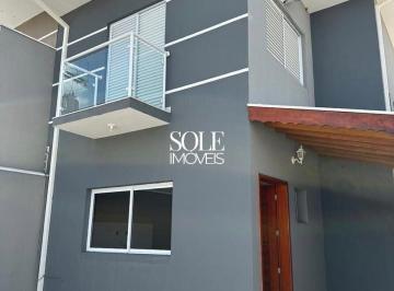 Casa · 126m² · 3 Quartos · 2 Vagas · Sobrado com 3 dormitórios, todos com sacada, e área gourmet coberta com churrasqueira de tijolinho,