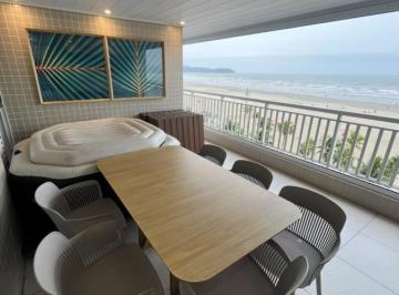Apartamento · 9m² · 4 Quartos · 2 Vagas · Apartamento Alto Padrão para Locação em Praia Grande, AVIAÇÃO, 4 dormitórios, 3 suítes, 1 banheiro, 