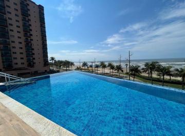 Apartamento · 111m² · 3 Quartos · 2 Vagas · Apartamento 3 dorms Frente Mar na Vila Caiçara - Parcela Direto Prop.!