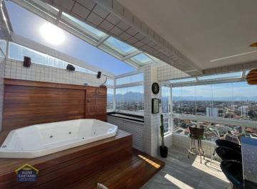 Apartamento · 143m² · 3 Quartos · 2 Vagas · Cobertura Duplex à Venda na Vila Caiçara, Praia Grande