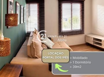 983cd949f2148827d62c4fc318c7c711c9fa3d26 · Apartamento com 1 dormitório para alugar, 39 m² por R$ 2.500,02/mês - Portais (Polvilho) - Cajamar/S