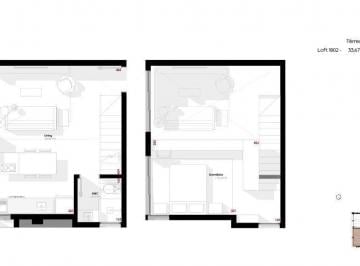 Apartamento · 51m² · 1 Quarto · Loft em Centro, Florianópolis/SC de 51m² 1 quartos à venda por R$ 742.234,35