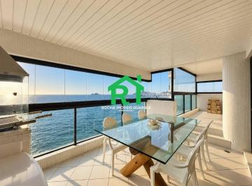 f02c874b4e0e11e97570882226b12ebe35492a06 · Apartamento frente mar, vista mar com 3 quartos (3 suítes), 2 vagas à venda em Pitangueiras, Guarujá