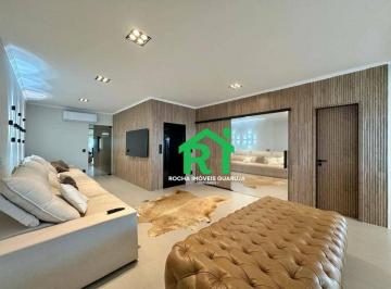 a541906a8d5592370faabce6a993b69eef8d5c4e · Apartamento frente mar com 4 quartos (4 suítes), 2 vagas e lazer à venda em Pitangueiras, Guarujá