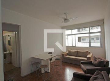 Apartamento · 54m² · 1 Quarto · 1 Vaga · Apartamento para Aluguel - José Menino, 1 Quarto,  54 m² - Santos