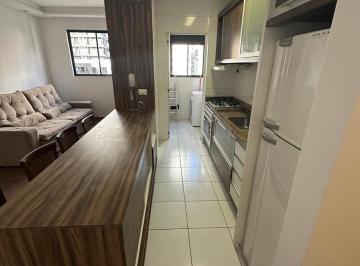 Apartamento · 64m² · 2 Quartos · 1 Vaga · Apartamento para Alugar no Centro de Curitiba | Mobiliado | Com Opção Caução no Cartão