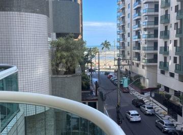 Varanda vista mar apartamento Eduardo Alciati avenida Marechal Hermes Canto do Forte Praia · Apartamento 3 suítes vista mar varanda gourmet para alugar Praia Grande