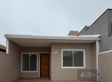 Casa · 54m² · 3 Quartos · 2 Vagas · Casa à Venda: 3 Dormitórios nova, 310 mil - Fazenda Rio Grande