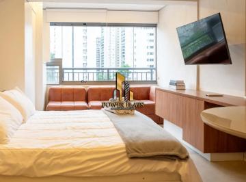 Apartamento de 1 quarto, São Paulo · Flat mobiliado 1 dormitório 33 m² em Moema próximo ao Metrô Moema e Parque Ibirapuera