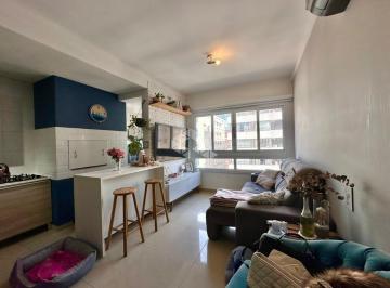 Photo 1 · Apartamento em andar alto, 2 dormitórios com suíte, mobiliado e climatizado no n